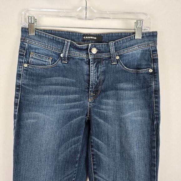 Cambio Jeans Women's 6 Norah Regular Dark Wash Blue Style 000600 967 - Picture 2 of 16